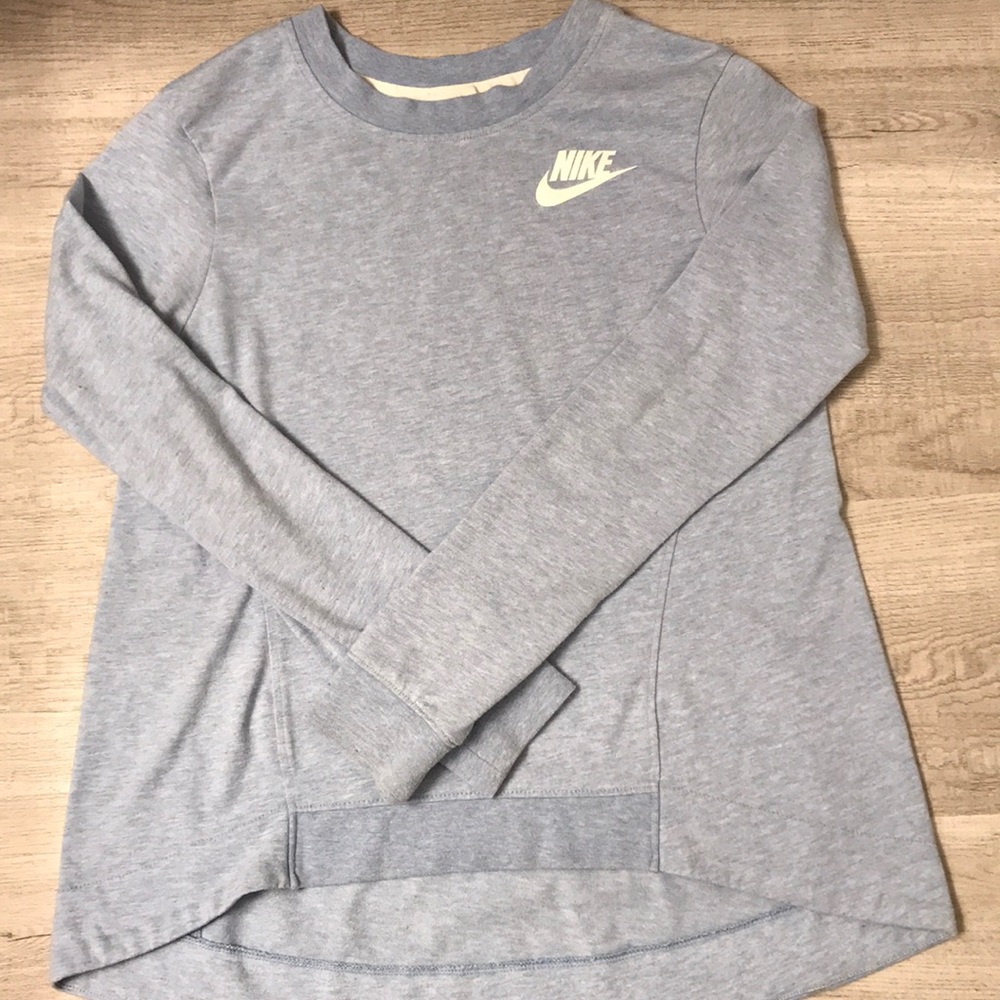 Baby blue Nike sweatshirt